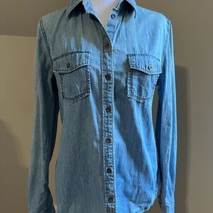 Banana Republic Denim Button-Up Shirt